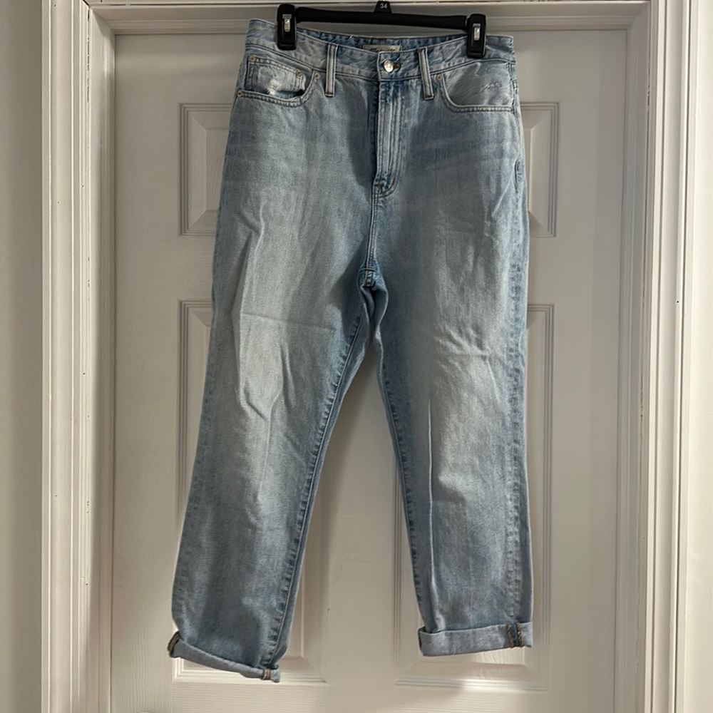Madewell curvy perfect vintage jeans. Light wash size 29